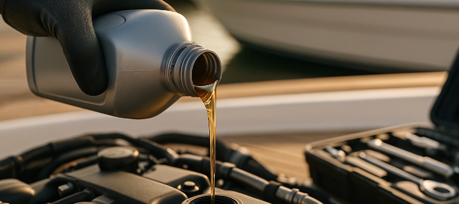 Boat Engine Oil Change Intervals & Maintenance Tips Boat Engine Oil Change Intervals & Maintenance Tips
